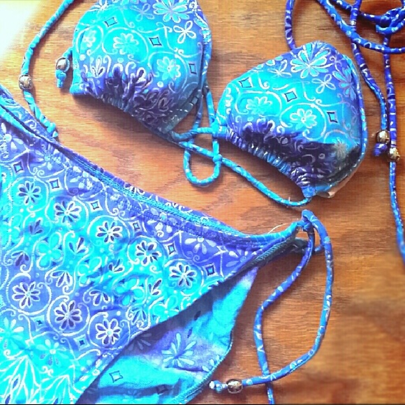 NEW Boho String Bikini Set - Picture 5 of 6